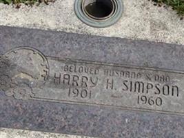 Harry H Simpson