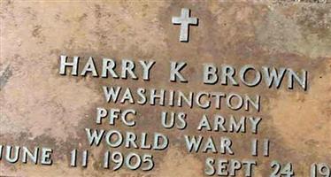 Harry K Brown