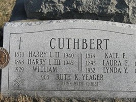 Harry L. Cuthbert Harry L. Cuthbert