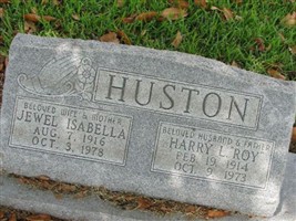 Harry L "Roy" Huston Harry L "Roy" Huston