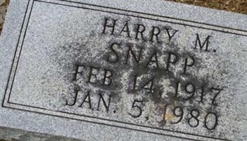 Harry M Snapp Harry M Snapp