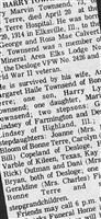 Harry Marvin Townsend Harry Marvin Townsend