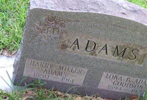 Harry Miller Adams