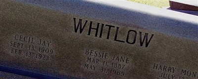 Harry Monroe Whitlow