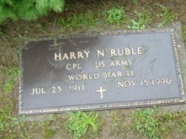 Harry N Ruble
