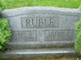 Harry N Ruble
