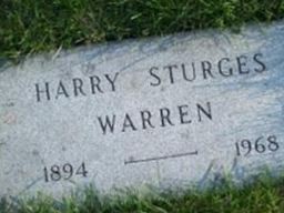 Harry Sturges Warren Harry Sturges Warren