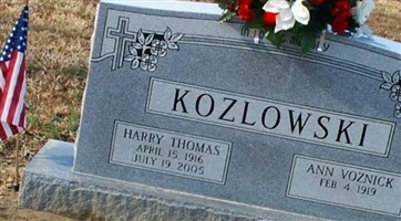 Harry Thomas Kozlowski Harry Thomas Kozlowski