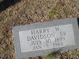 Harry W Davidson, Sr