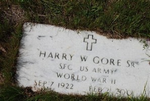 Harry W Gore, Sr