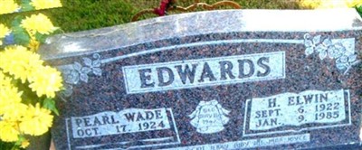Harvel Elwin Edwards Harvel Elwin Edwards