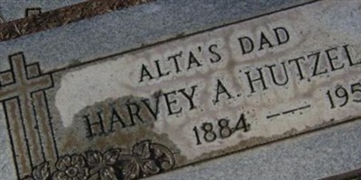Harvey Adelbert Hutzel Harvey Adelbert Hutzel