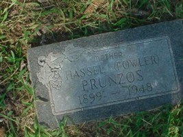 Hassel E. (Fowler) Hovis Prunzos