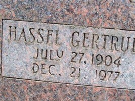 Hassel Gertrude Dickey