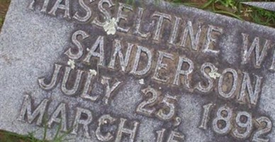 Hasseltine Wise Sanderson