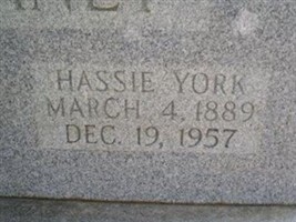 Hassie Mae York DuLaney
