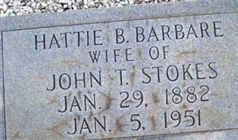 Hattie B Barbare Stokes