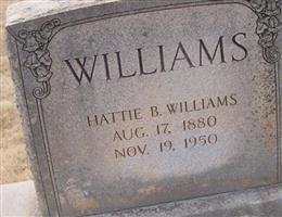 Hattie B Williams