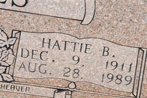 Hattie Florence Baker Maples Hattie Florence Baker Maples