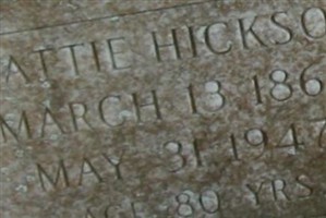 Hattie Hickson Burry