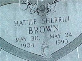 Hattie Isabelle Sherrill Brown Hattie Isabelle Sherrill Brown