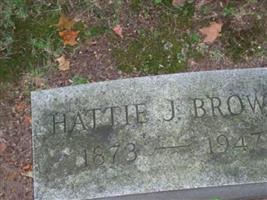 Hattie J. Evans Brown