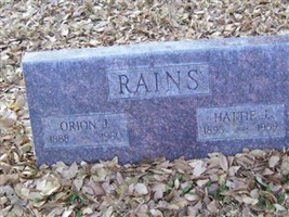 Hattie J. Rains