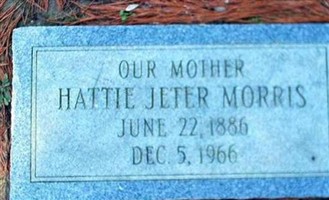 Hattie Jeter Morris Hattie Jeter Morris