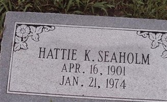 Hattie K. Seaholm