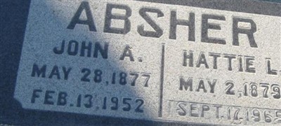 Hattie L. Absher Hattie L. Absher
