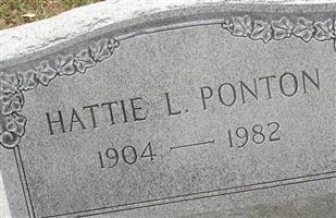 Hattie L. Ponton