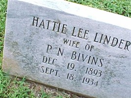Hattie Lee Linder Bivins Hattie Lee Linder Bivins