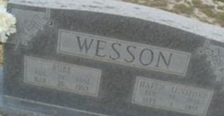 Hattie Mabelle Lunsford Wesson Hattie Mabelle Lunsford Wesson