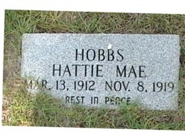 Hattie Mae Hobbs Hattie Mae Hobbs