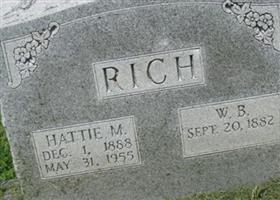 Hattie Mary Hunt Rich