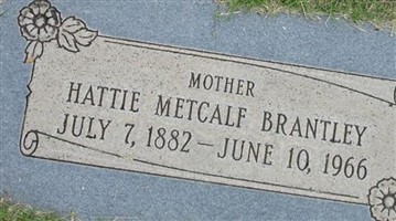 Hattie Metcalf Brantley