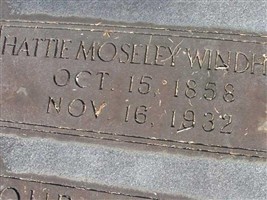 Hattie Moseley Windham Hattie Moseley Windham