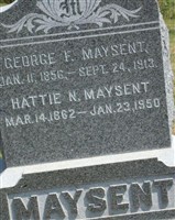 Hattie N. COLBURN Maysent Hattie N. COLBURN Maysent