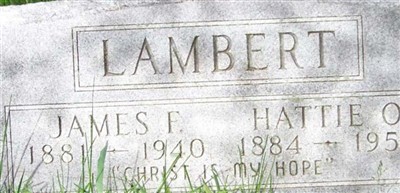 Hattie O Lambert Hattie O Lambert