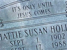 Hattie Susan Hollis