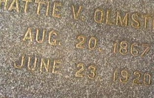 Hattie Vera Eaton Olmstead Hattie Vera Eaton Olmstead