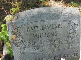 Hattie Webb Williams