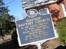 Haysop Baptist Church Cemetery