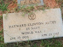 Hayward Clinton Autry Hayward Clinton Autry