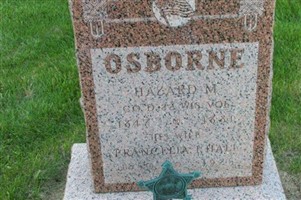 Hazard M. Osborne Hazard M. Osborne