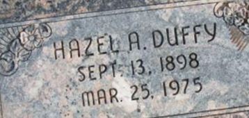 Hazel A Duffy Hazel A Duffy