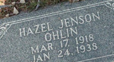 Hazel Adell Jensen Ohlin Hazel Adell Jensen Ohlin