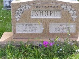 Hazel Albertha Green Shope