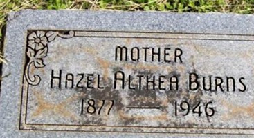 Hazel Althea Burns Hazel Althea Burns