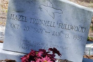 Hazel Amelia Trunnell Fullwood